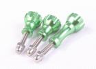 G TMC Aluminum Thumb Knob Stainless Bolt Nut Screw ( Green )